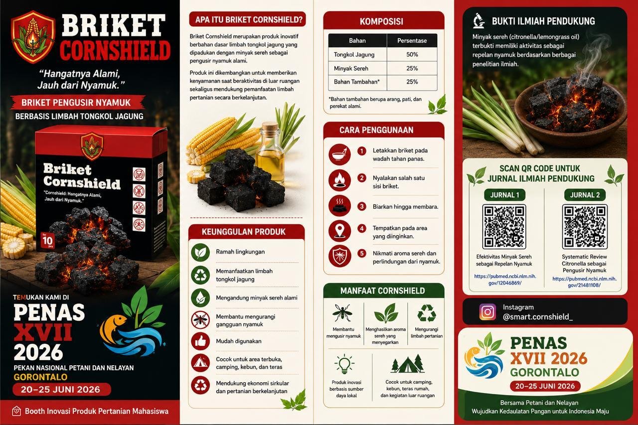 Brosur Briket Cornshield